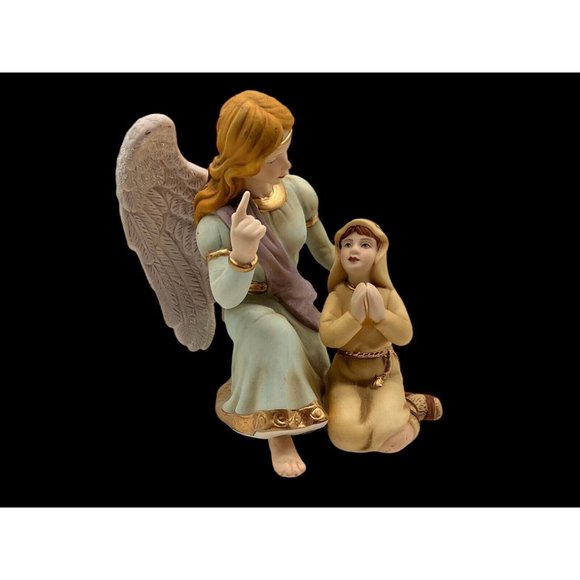 Thomas Kinkade Nativity Collection Figurine " Do You See What I See?" Angel - Picture 2 of 16